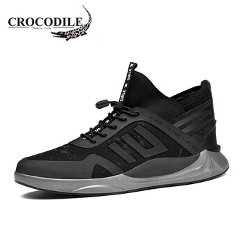 鱷魚恤（CROCODILE）男士黑色加絨 41