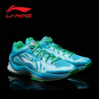 李寧（LI-NING）籃球鞋【音速3】蝴蝶藍(lán)/電光藍(lán) 