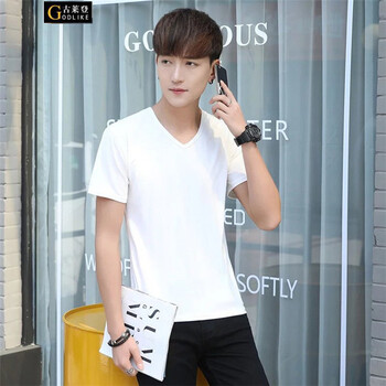 古萊登（GODLIKE） 短袖 男士T恤 白色 XL，L，XXL，XXXL，M
