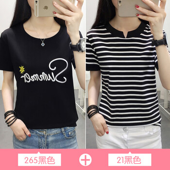 寬松短袖polo衫，微胖妹子的福音