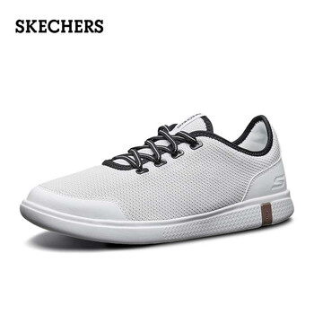 斯凱奇（Skechers）男士白色/黑色/WBK 34