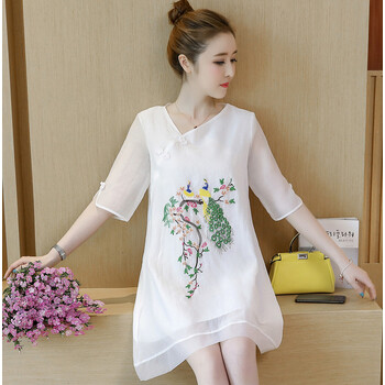 微胖女神，純色連衣裙讓你美美噠