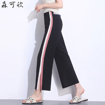 時髦高腰小腳褲，微胖妹子的福音