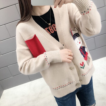 外套女裝卡通春
