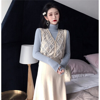 小香風(fēng)背心半身裙
