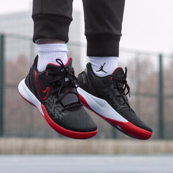 耐克（NIKE）籃球鞋AO4438-016/歐文/黑紅 42