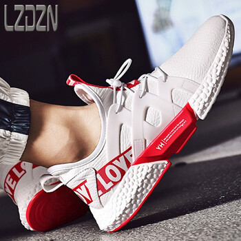LZDZN男士革面白色 37