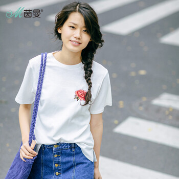 寬松短袖上衣，微胖女生的福音