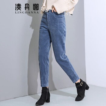 時(shí)尚條紋闊腿褲，穿出你的少女心