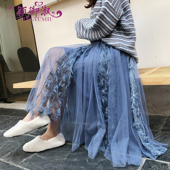 復(fù)古絲絨半身裙，打造優(yōu)雅小仙女