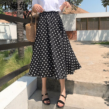 小魔兔半身裙中長裙