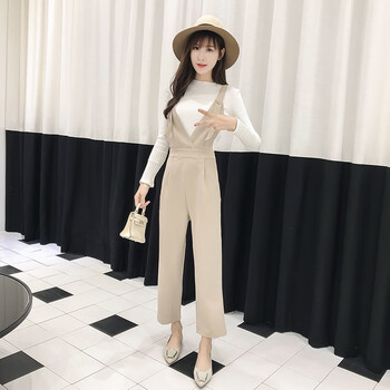 高腰毛呢女褲，微胖妹子的福音