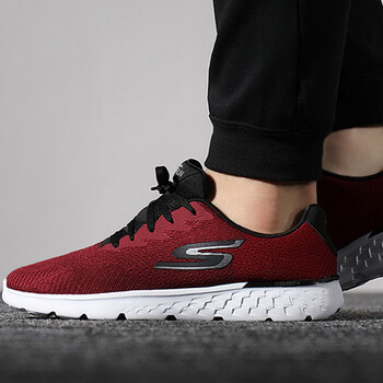 斯凱奇（SKECHERS）跑步鞋54354-RDBK/深紅色 44，39.5，41，42，43