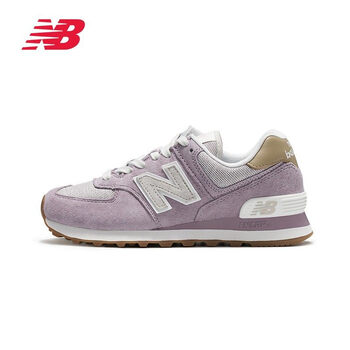 NEW BALANCE跑步鞋淺紫色WL574CLC-B 