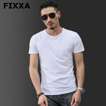 FIXXA 短袖 男士T恤 白色 