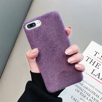 iphone手機殼馬毛
