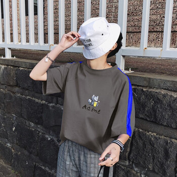 其他品牌 五分袖 男士T恤 3671灰色 