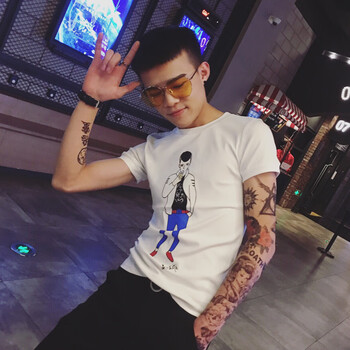 KtingHomme 短袖 男士T恤 白色 