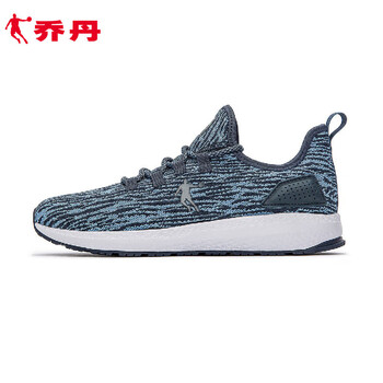 喬丹（QIAODAN）跑步鞋深藏青/水洗藍 