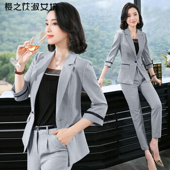 櫻之花淑女坊（yingzhihuashunufang）小西裝五分袖