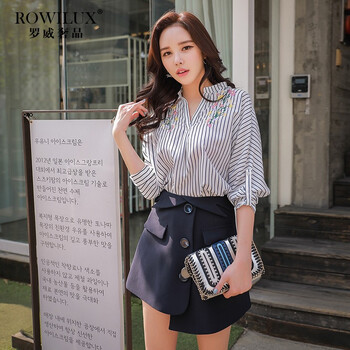 牛仔半身裙，打造性感小仙女