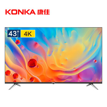 康佳（KONKA） A43U 39-45英寸，43英寸 LED電視，4K超清電視