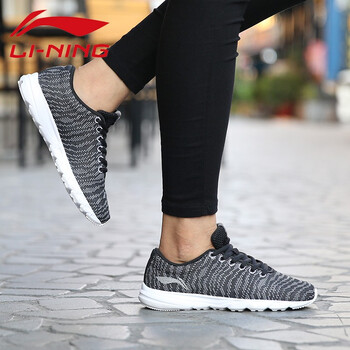 李寧（LI-NING）跑步鞋新基礎(chǔ)黑/基礎(chǔ)白BL034-3（女） 
