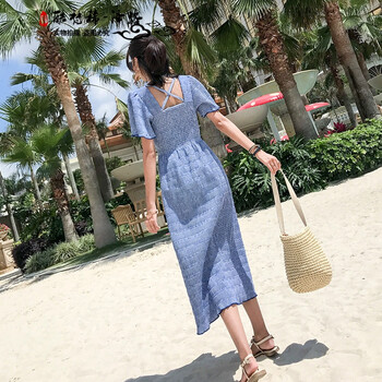無(wú)袖連衣裙，減齡又顯瘦