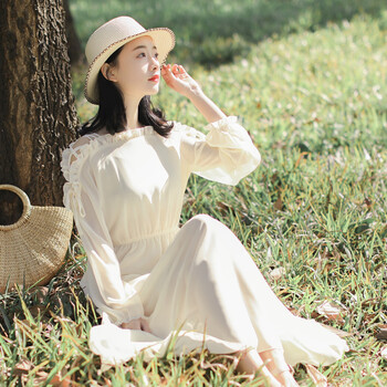 精美系帶連衣裙，打造時尚女神