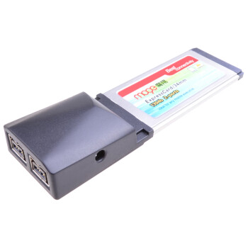 魔羯 MOGE MC5262 笔记本二代expresscard转1394B扩展卡，德州仪器TI芯片 800火线卡