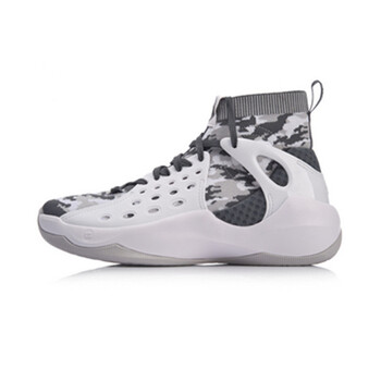 李寧（LI-NING）籃球鞋【音速VI】灰色 