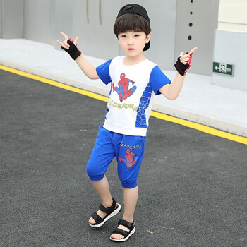 個(gè)性男童夏套裝