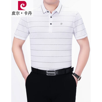 皮爾卡丹（pierrecardin） 短袖 男士T恤 款一白色 
