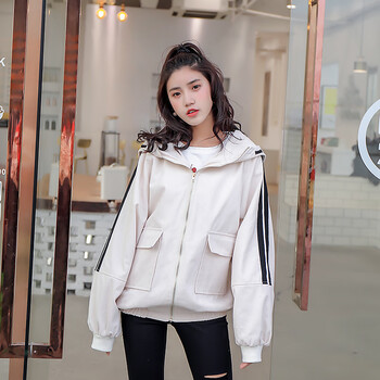 寬松休閑長(cháng)袖外套，讓你的少女心