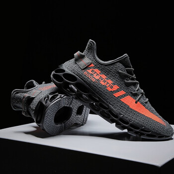 喜得狼（XIDELANG）跑步鞋灰色18016 