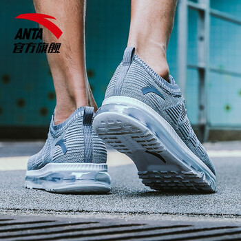 安踏（ANTA）跑步鞋冷灰/霧灰/安踏白-4 