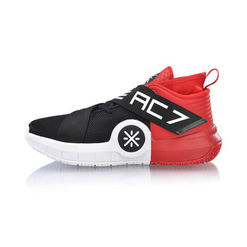 李寧（LI-NING）籃球鞋標(biāo)準(zhǔn)黑/公牛紅 42