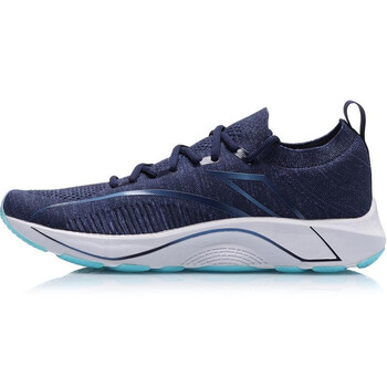 李寧（LI-NING）跑步鞋深豌藍(lán)/江水藍(lán)/標(biāo)準(zhǔn)白 39