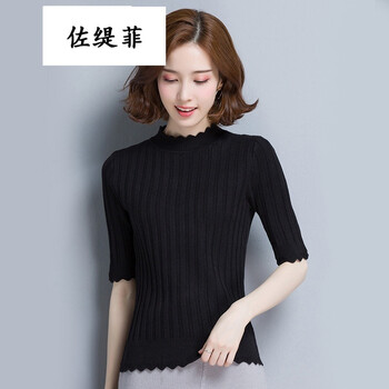穿套頭針織衫，微胖妹子的福音