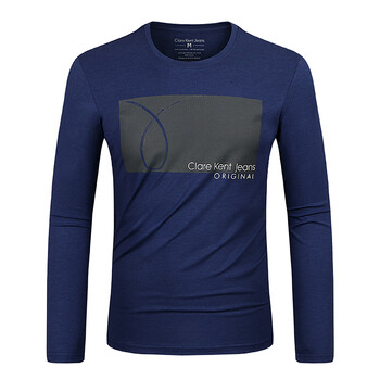 其他品牌 長(zhǎng)袖 男士T恤 801藍(lán) S，XL，L，M