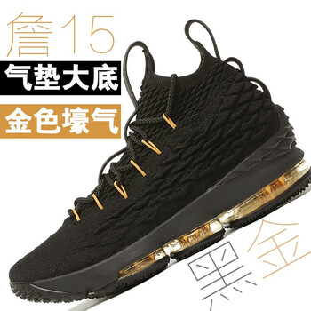哈登籃球鞋15代黑金 