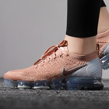 耐克（NIKE）跑步鞋942843-602/FLYKNIT 2 玫瑰金色 