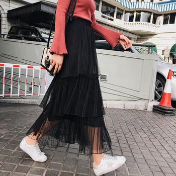 時(shí)尚印花半身裙，打造優(yōu)雅小仙女
