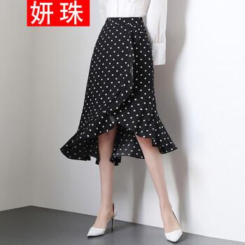 元素,樣式,新款,氣質(zhì),流行,趨勢(shì),衩裙,黑色