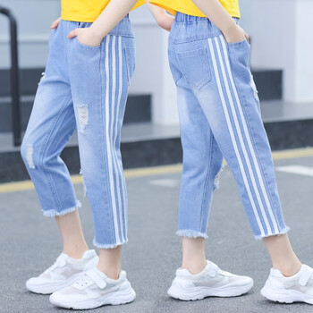女孩子牛仔褲子
