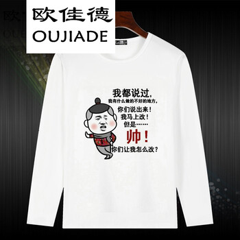 歐佳德（OUJIADE） 長袖 男士T恤 帥1 
