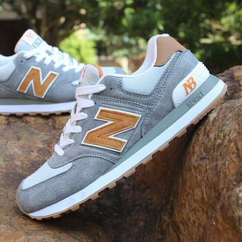 Nanbo跑步鞋NB574灰橙 36