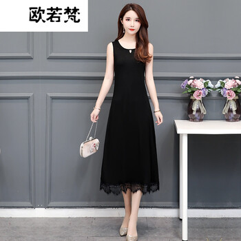 純色繡花長裙，打造優(yōu)雅小仙女