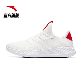 安踏（ANTA）跑步鞋安踏白/大學(xué)紅-6 39，40.5，40，41，42.5，42，43，44.5