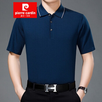 皮爾卡丹（pierre cardin） 短袖 男士T恤 藍(lán)色 